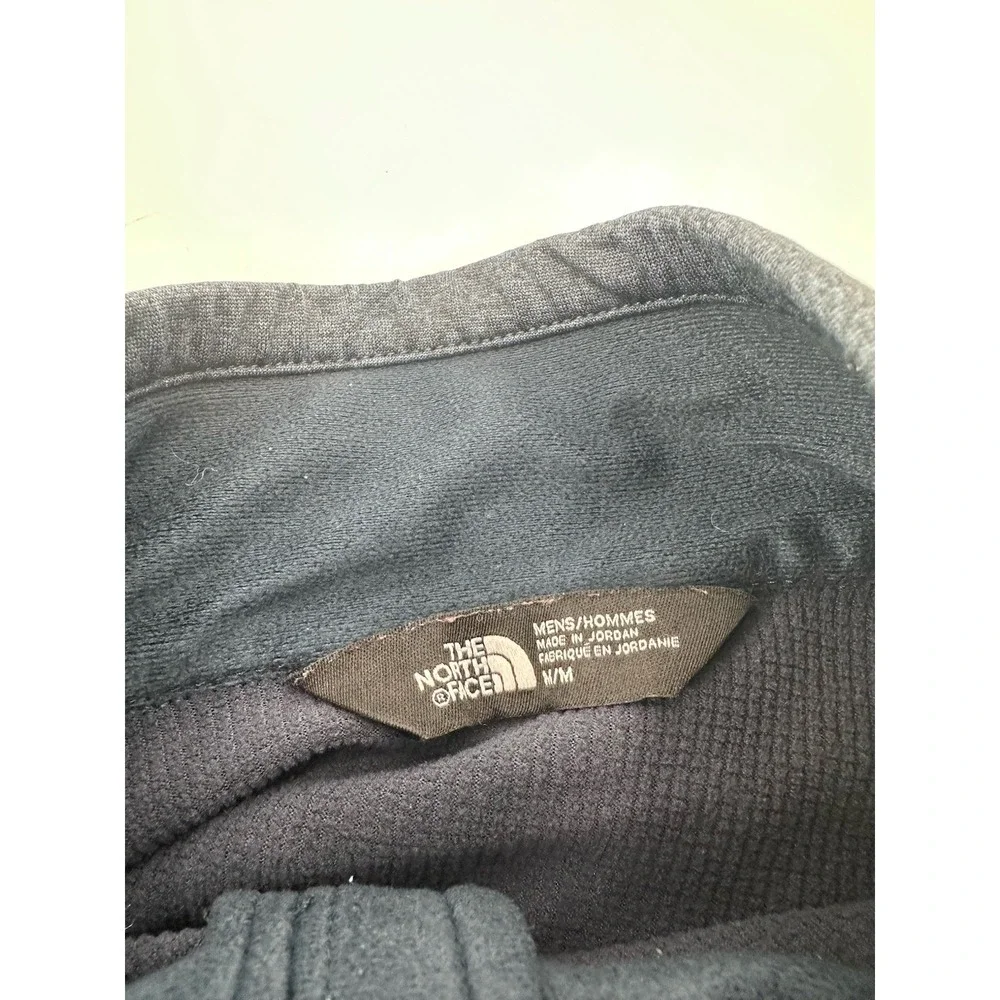 THE NORTH FACE Windwall Jacket Mens Medium Blue Heather Full Zip Stretch Outdoor